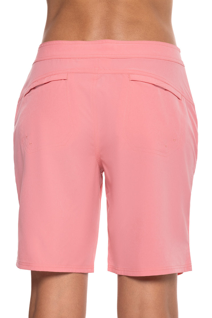 Women's Schooner Boardshorts | Shell Pink Heather