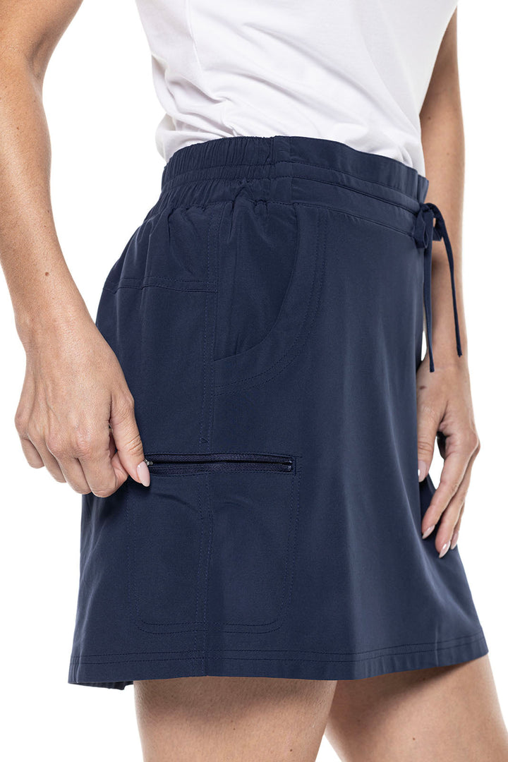 Women's Mendocino Travel Skort | Navy