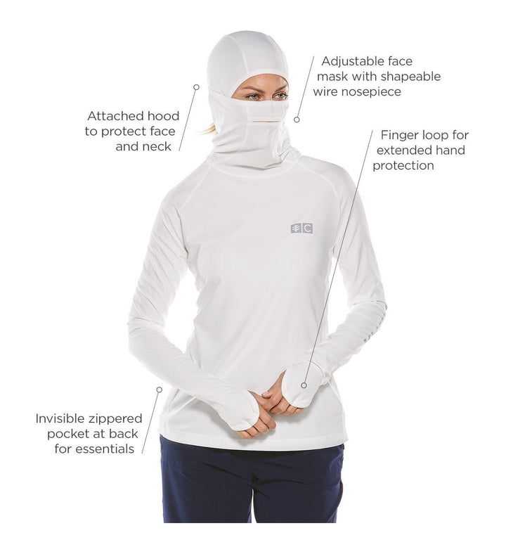 Women's Paros Sailing Hoodie | White