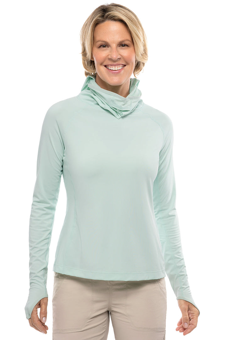 Women's Paros Sailing Hoodie | Misty Aqua