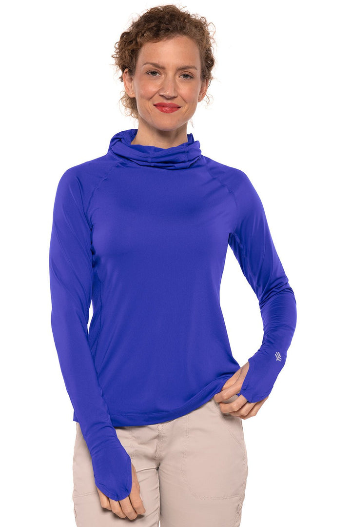 Women's Paros Sailing Hoodie | Baja Blue