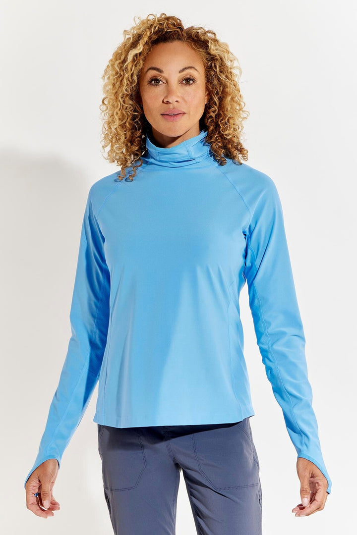 Women's Paros Sailing Hoodie | Surf Blue