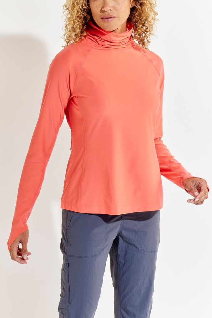 Women's Paros Sailing Hoodie | Wild Coral