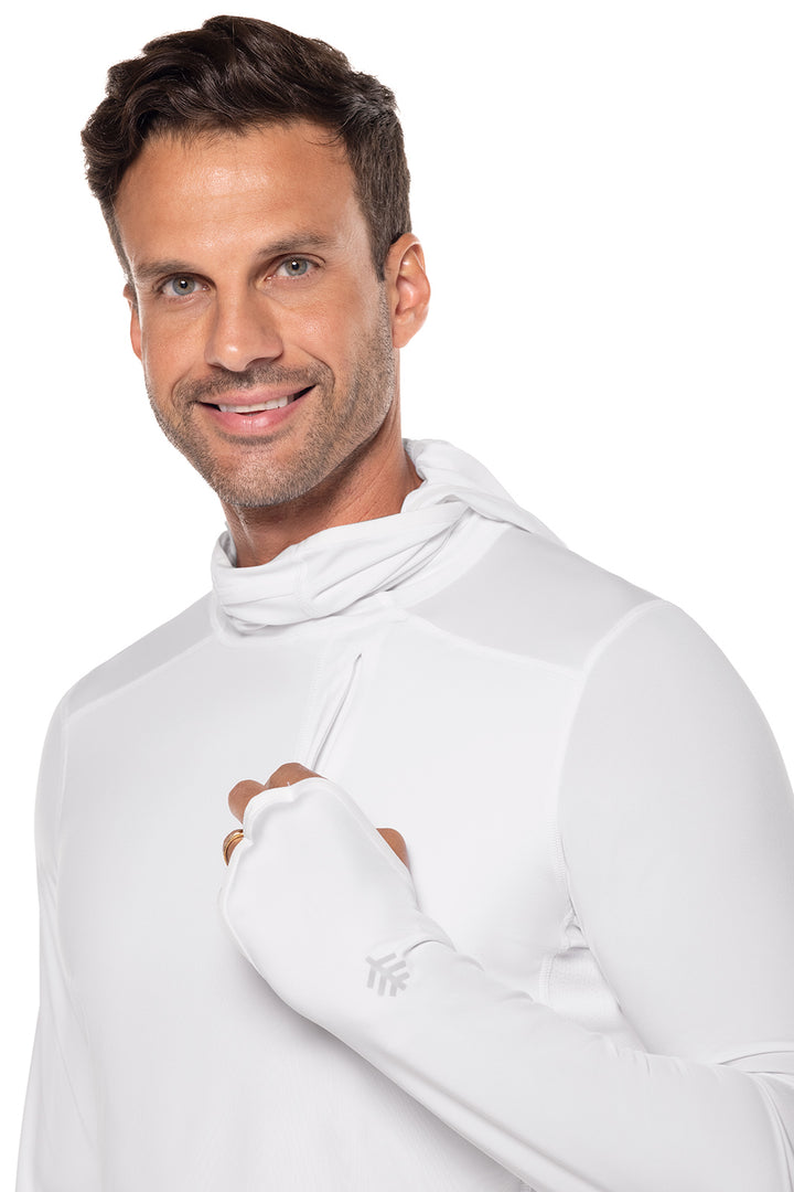 Men's Andros Fishing Hoodie | White