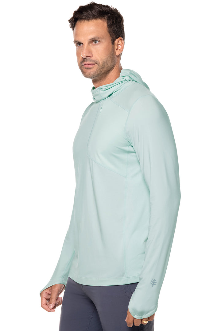 Men's Andros Fishing Hoodie | Misty Aqua