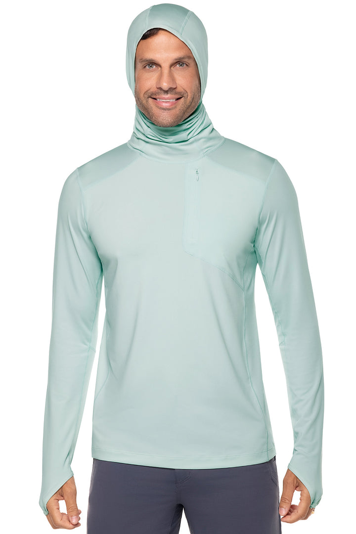 Men's Andros Fishing Hoodie | Misty Aqua