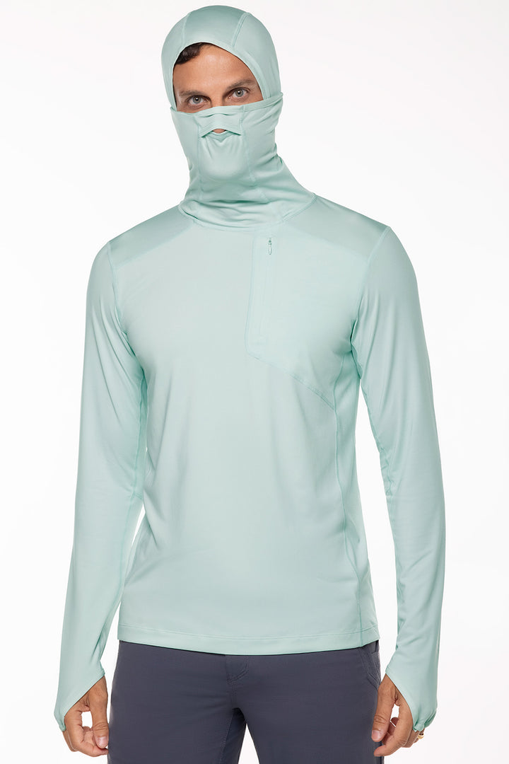 Men's Andros Fishing Hoodie | Misty Aqua