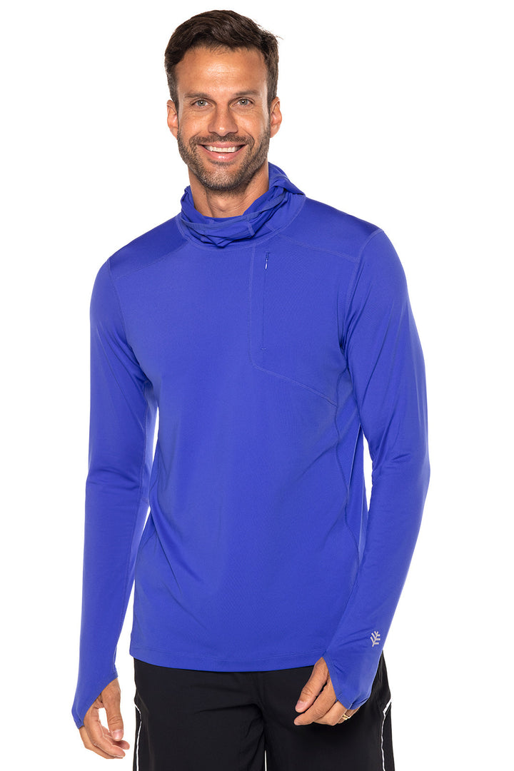 Men's Andros Fishing Hoodie | Baja Blue