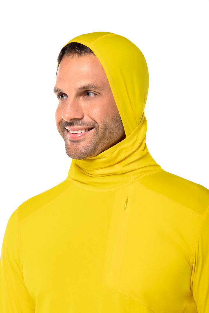 Men's Andros Fishing Hoodie | Bold Yellow