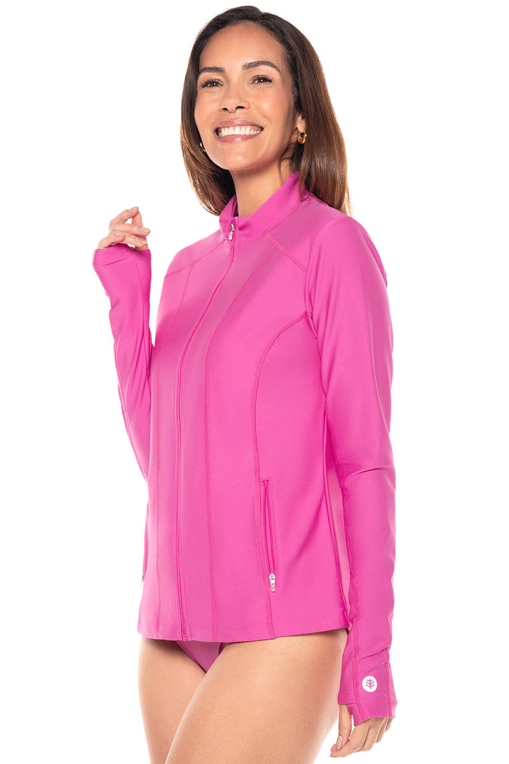 Women's Malawi Swim Jacket | Magnolia Pink