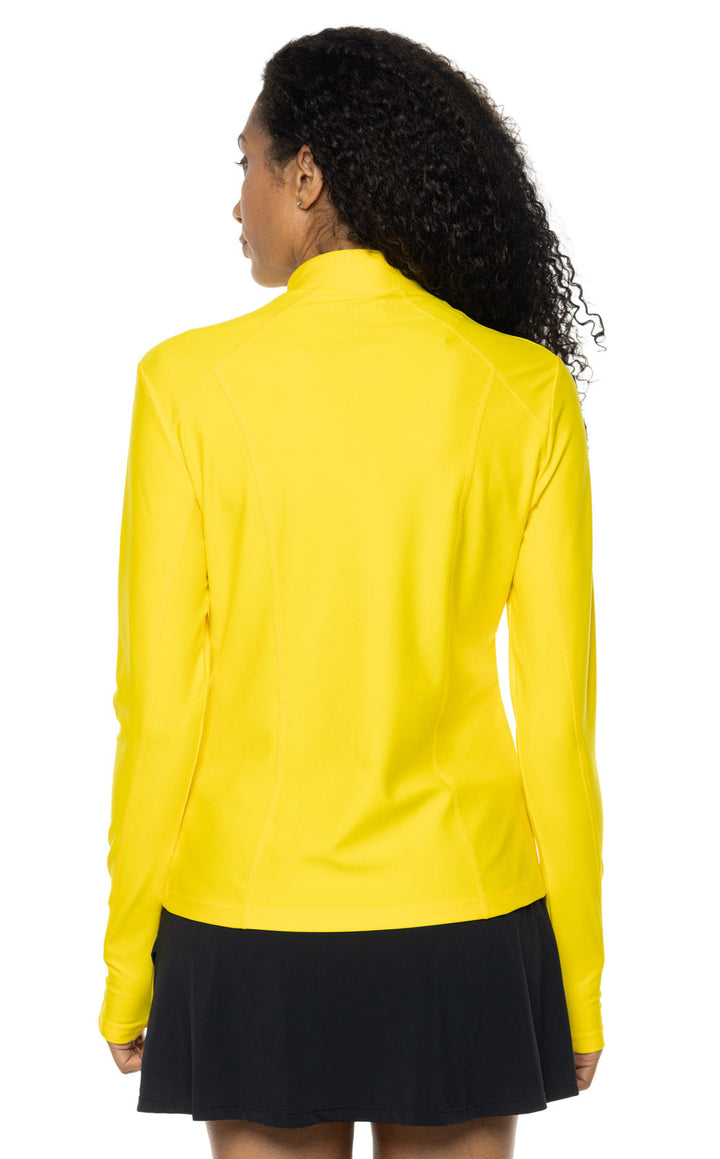 Women's Malawi Swim Jacket | Bold Yellow