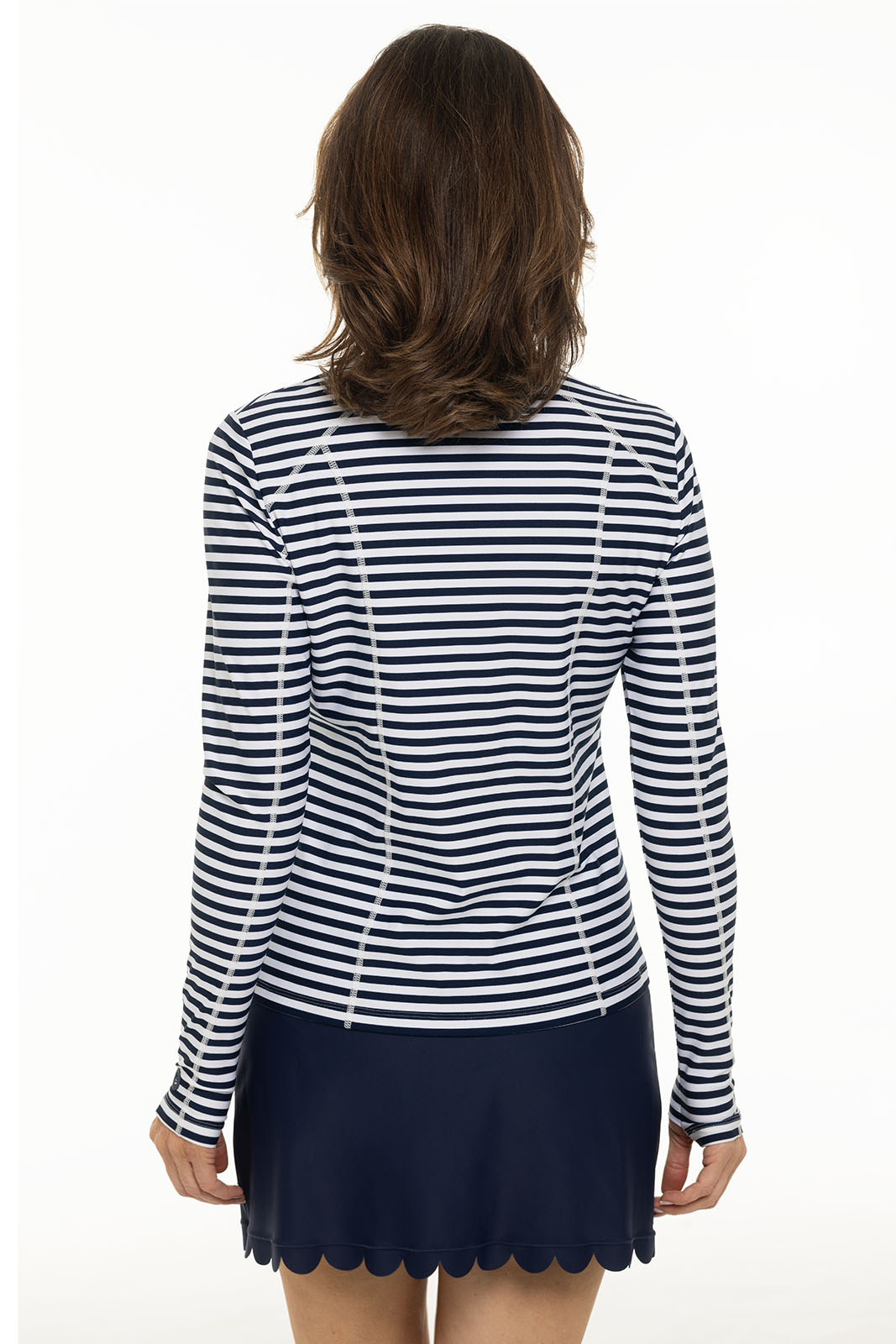 Color_White/Navy Stripe