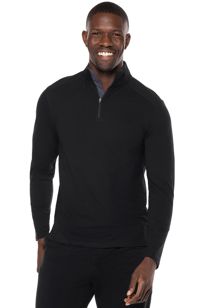 Men's Sonora Quarter-Zip | Black