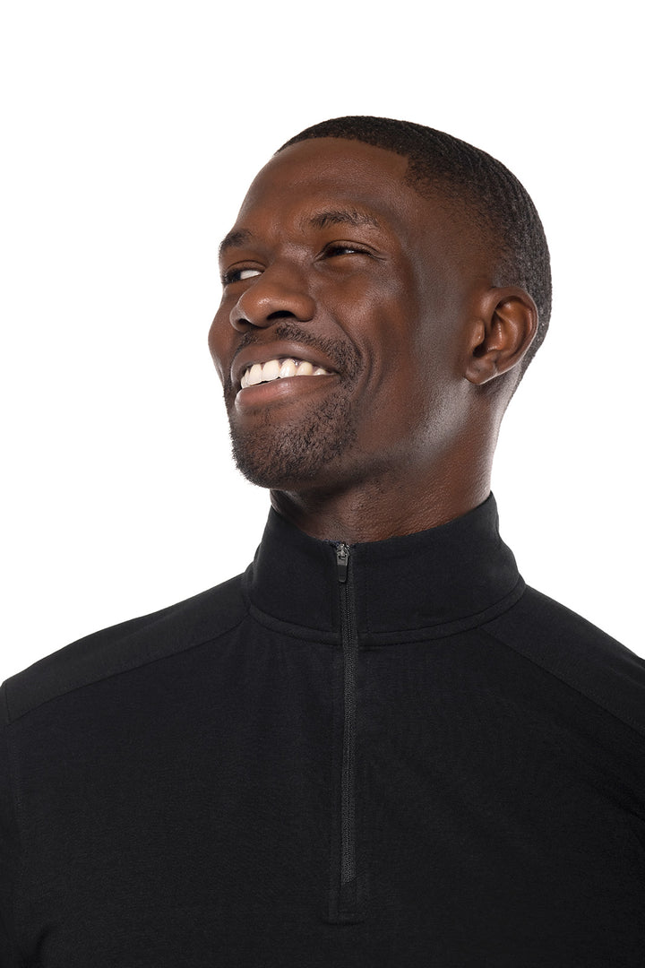 Men's Sonora Quarter-Zip | Black