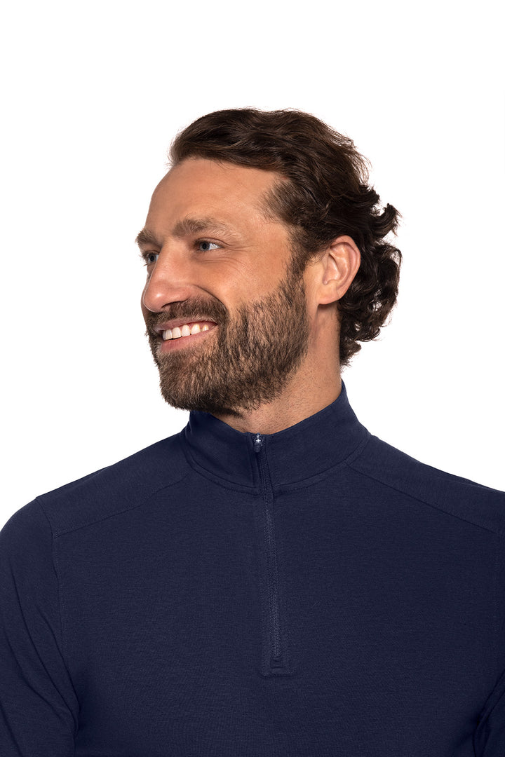 Men's Sonora Quarter-Zip | Navy