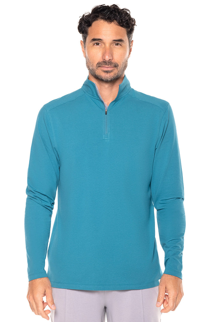 Men's Sonora Quarter-Zip | Tahitian Teal