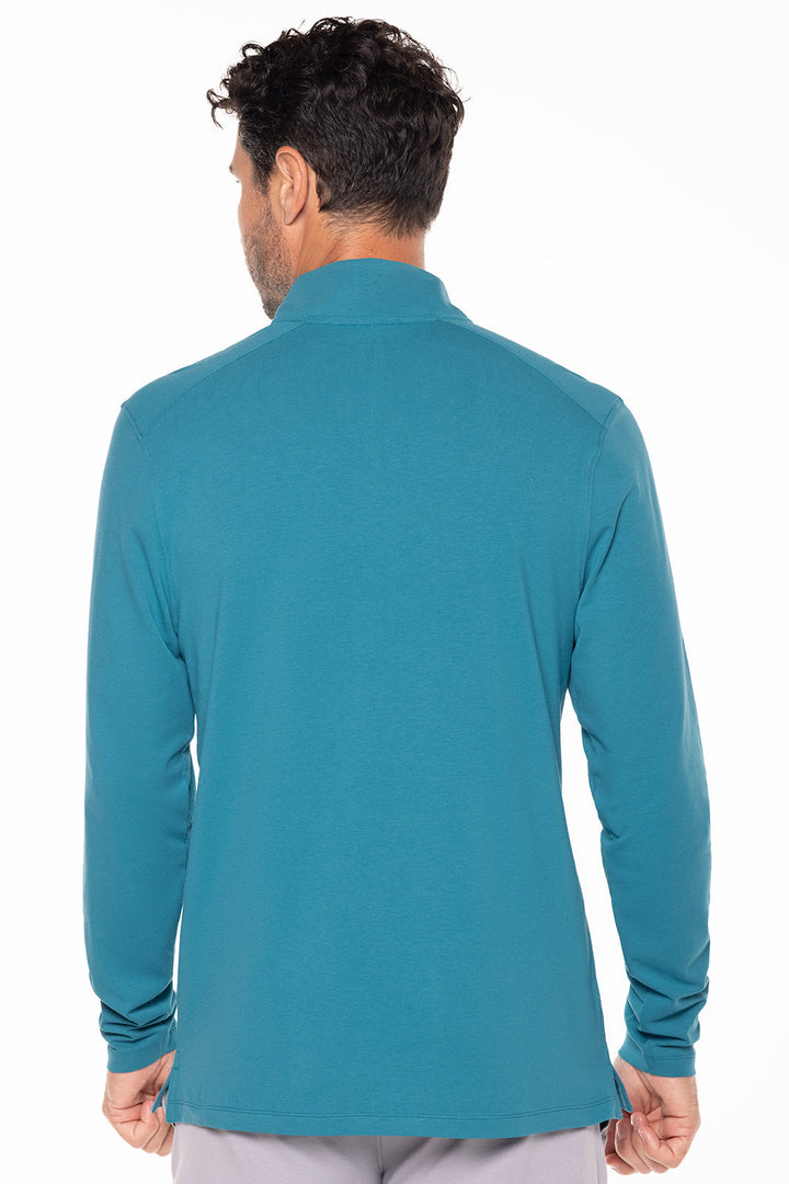 Men's Sonora Quarter-Zip | Tahitian Teal