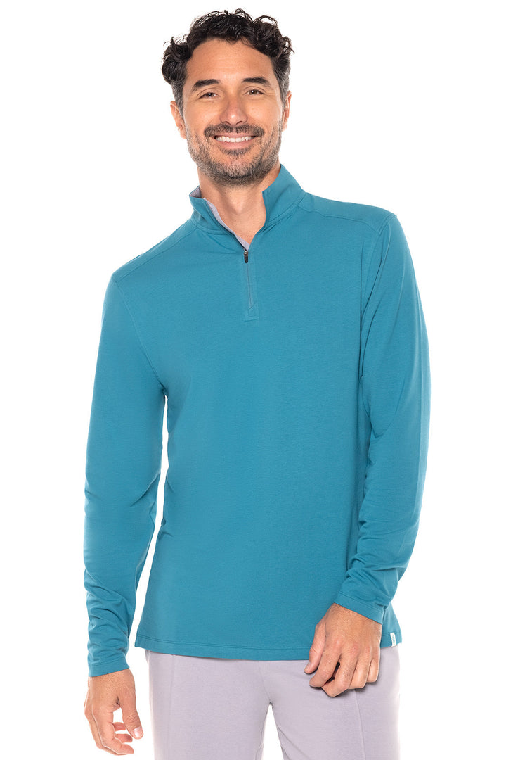 Men's Sonora Quarter-Zip | Tahitian Teal