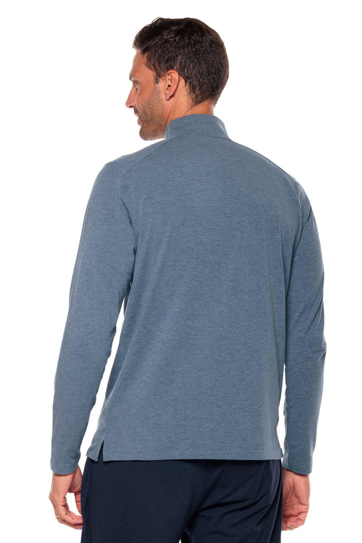 Men's Sonora Quarter-Zip | Tidal Blue Heather