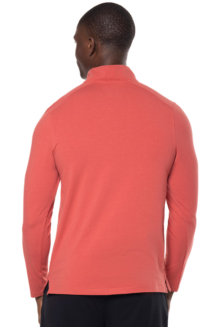 Men's Sonora Quarter-Zip | Ember Red