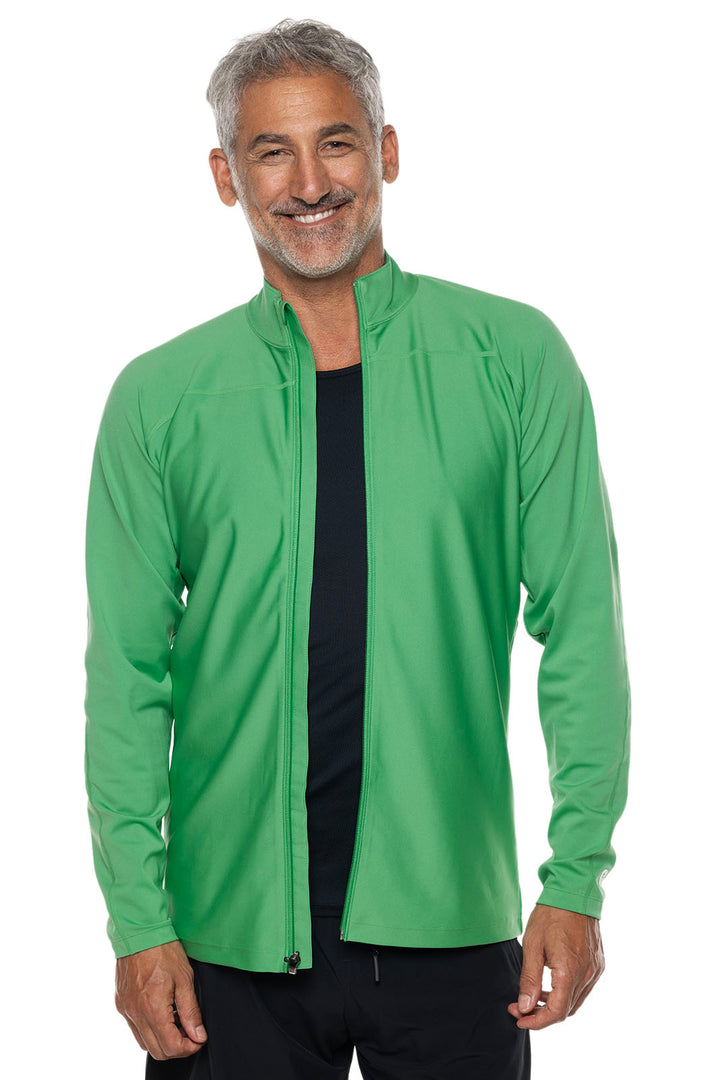 Men's Menorca Long Sleeve Water Jacket | Palm Green