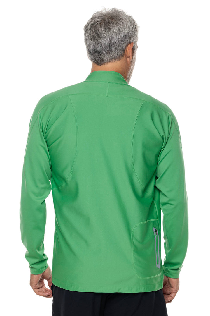 Men's Menorca Long Sleeve Water Jacket | Palm Green