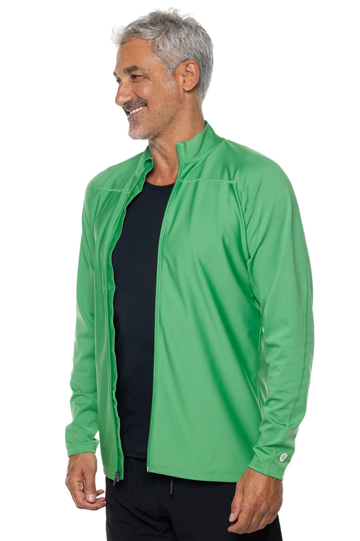 Men's Menorca Long Sleeve Water Jacket | Palm Green