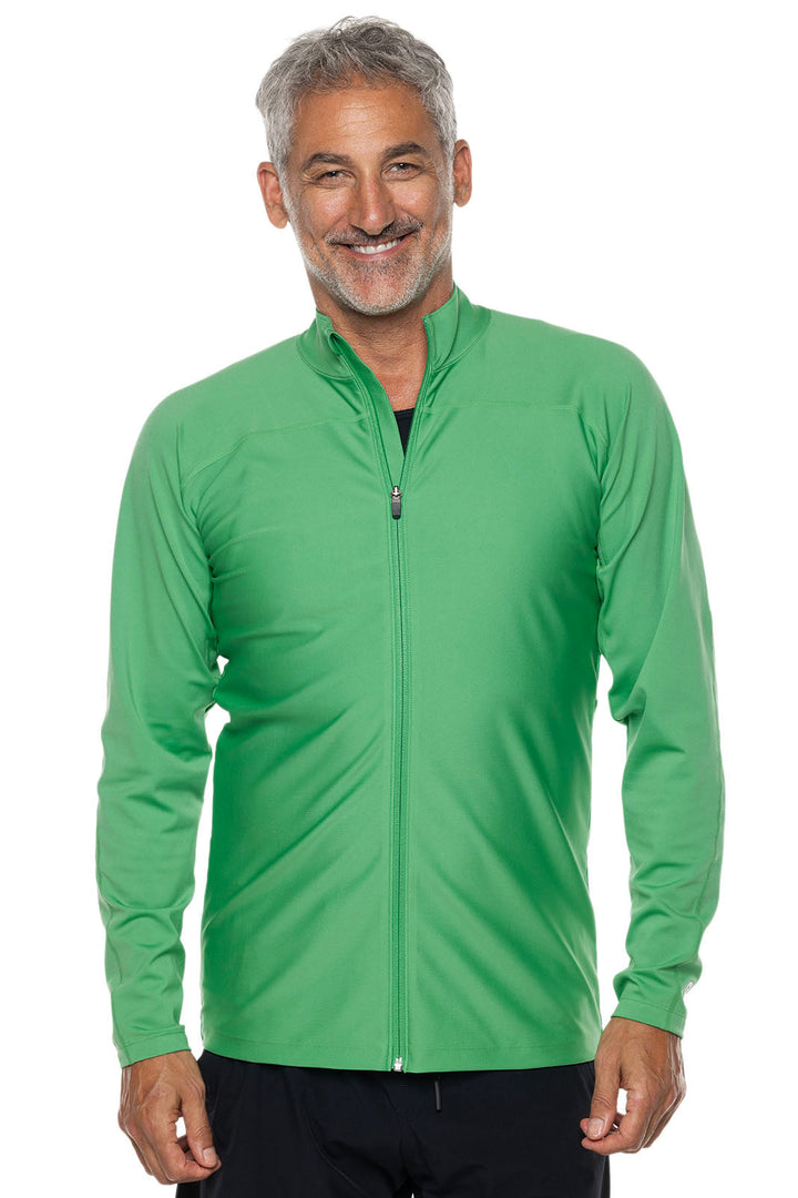 Men's Menorca Long Sleeve Water Jacket | Palm Green