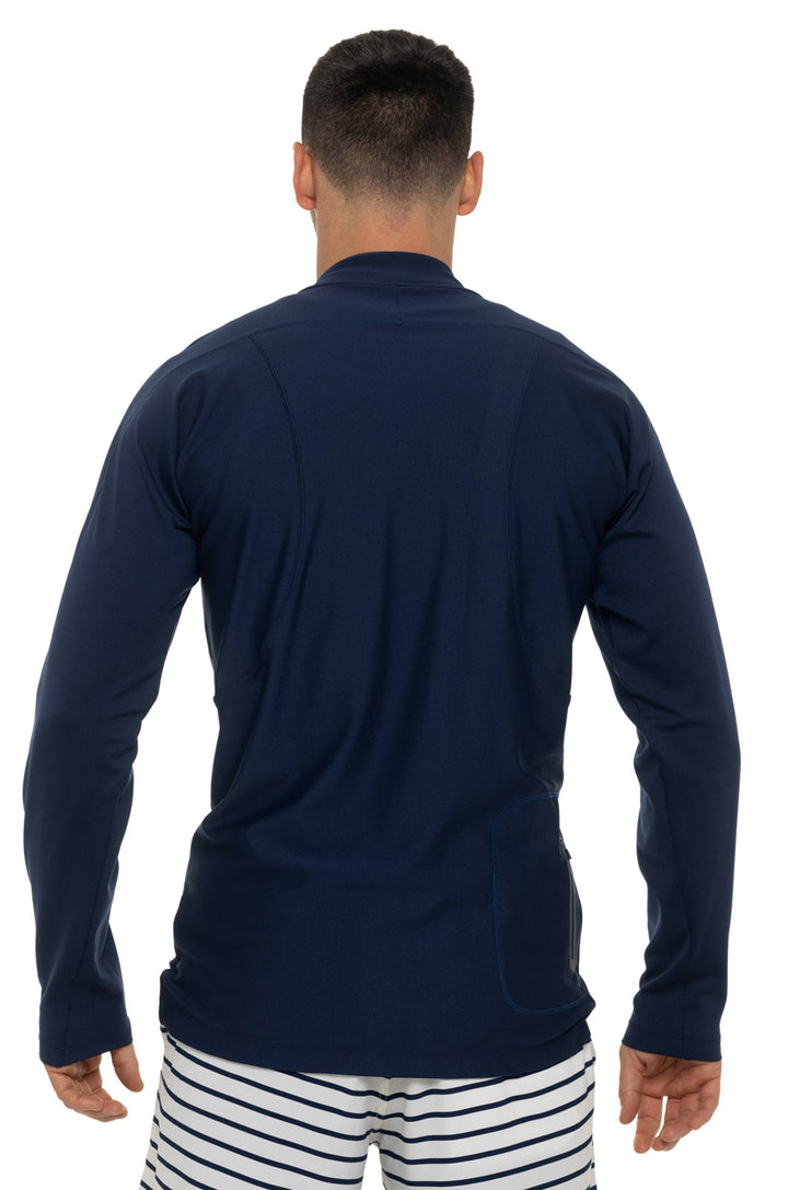 Men's Menorca Long Sleeve Water Jacket | Navy