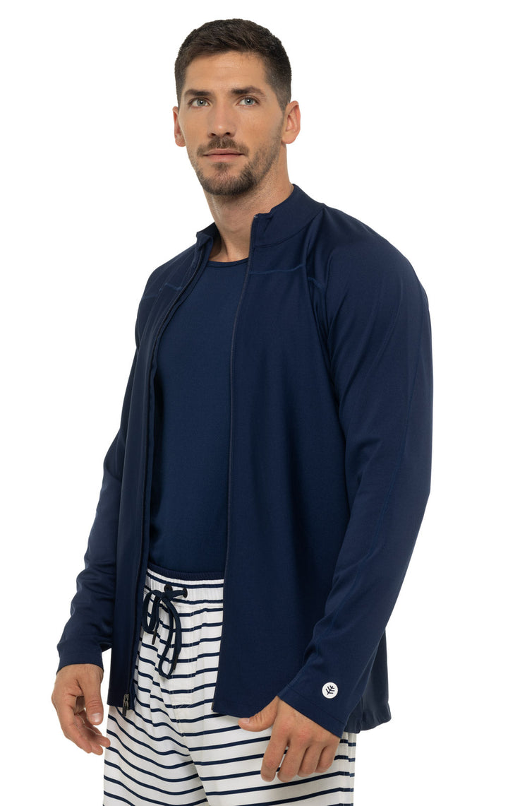 Men's Menorca Long Sleeve Water Jacket | Navy