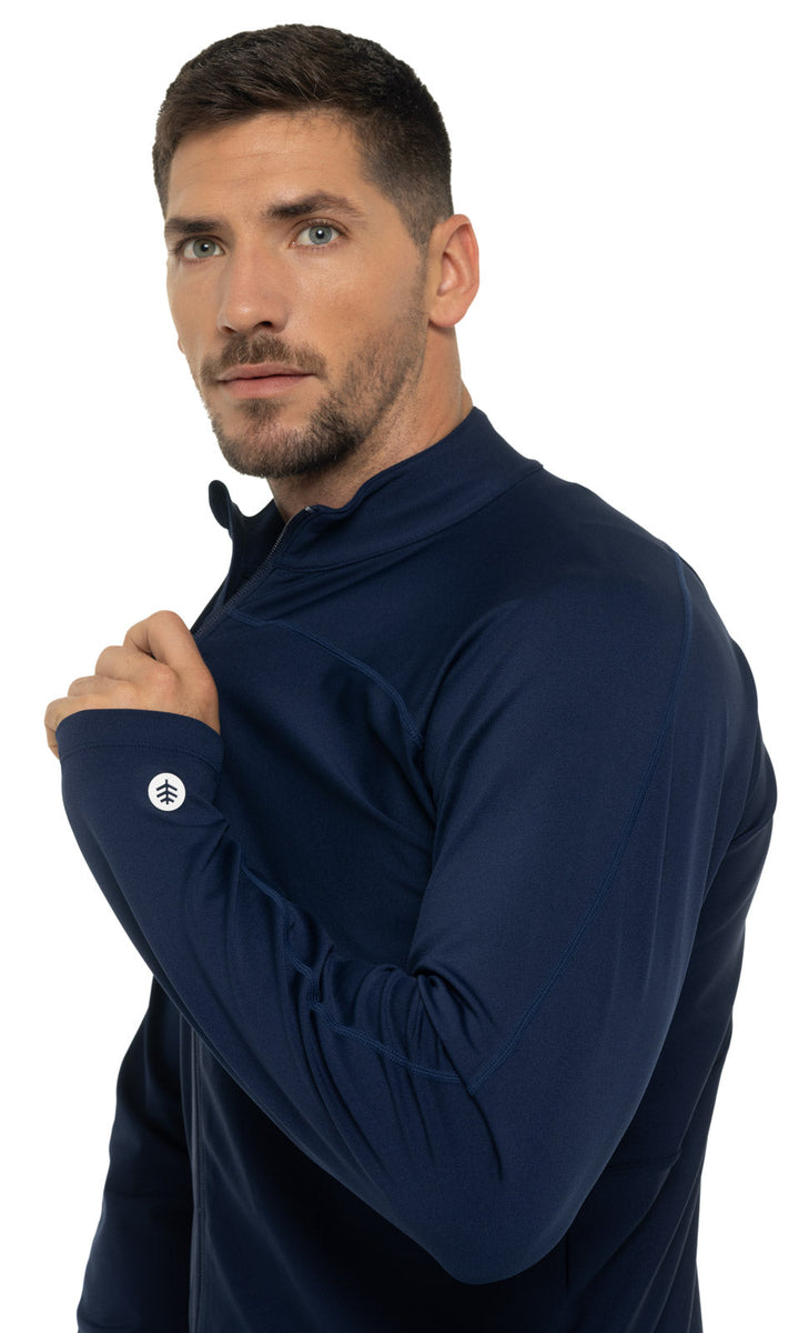 Men's Menorca Long Sleeve Water Jacket | Navy