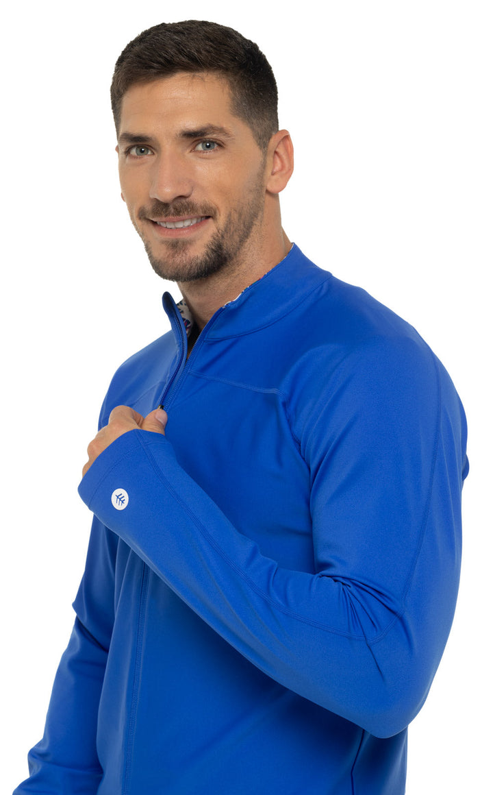 Men's Menorca Long Sleeve Water Jacket | Baja Blue