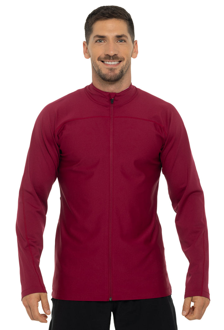 Men's Menorca Long Sleeve Water Jacket | Red Crush