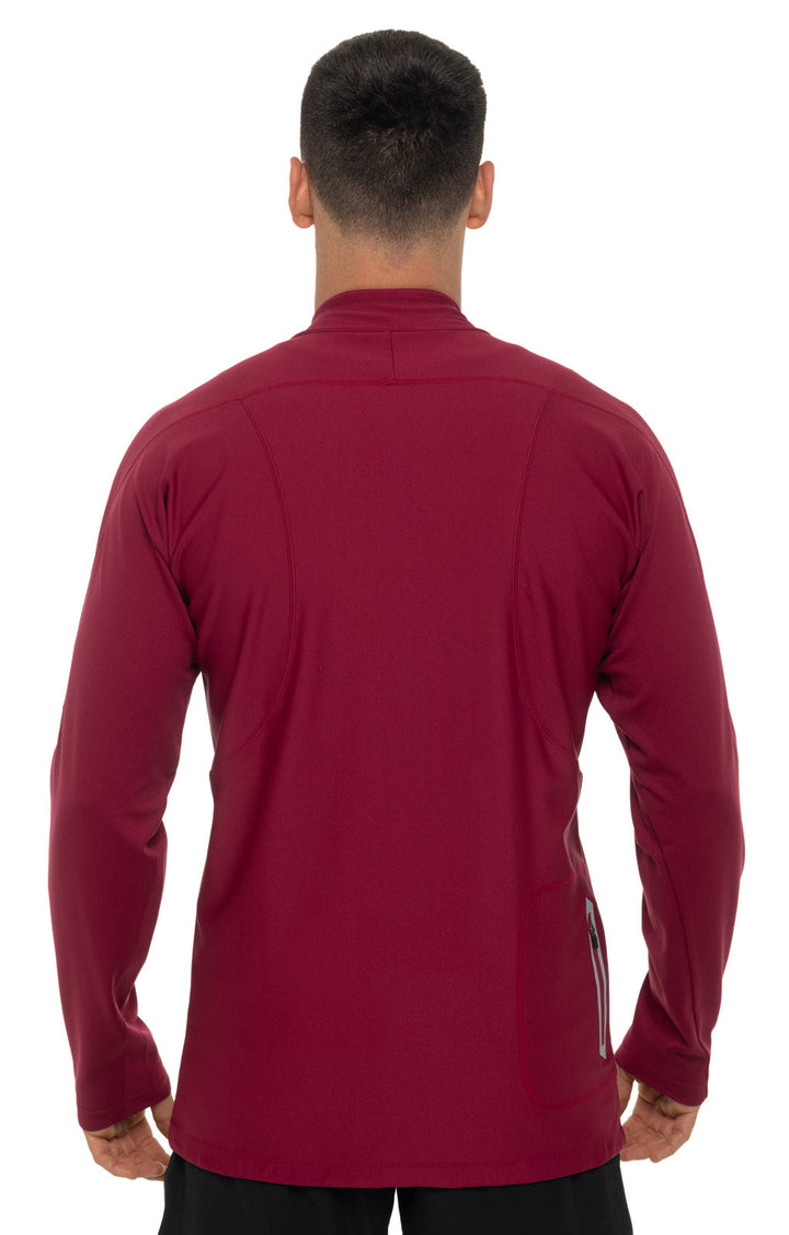 Men's Menorca Long Sleeve Water Jacket | Red Crush