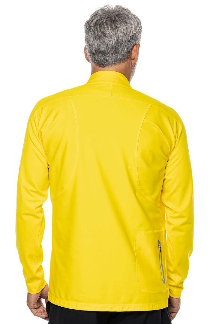 Men's Menorca Long Sleeve Water Jacket | Bold Yellow