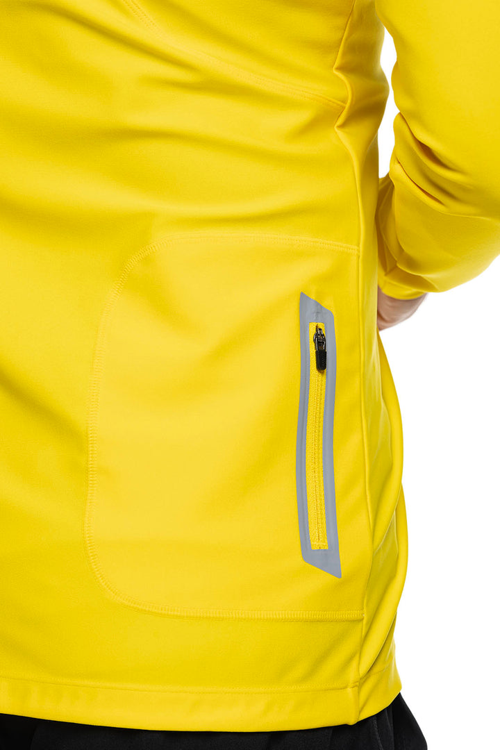 Men's Menorca Long Sleeve Water Jacket | Bold Yellow