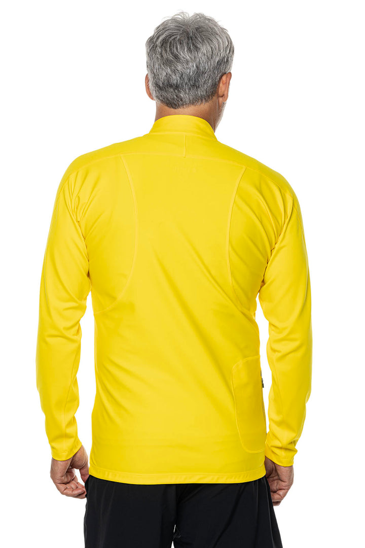 Men's Menorca Long Sleeve Water Jacket | Bold Yellow