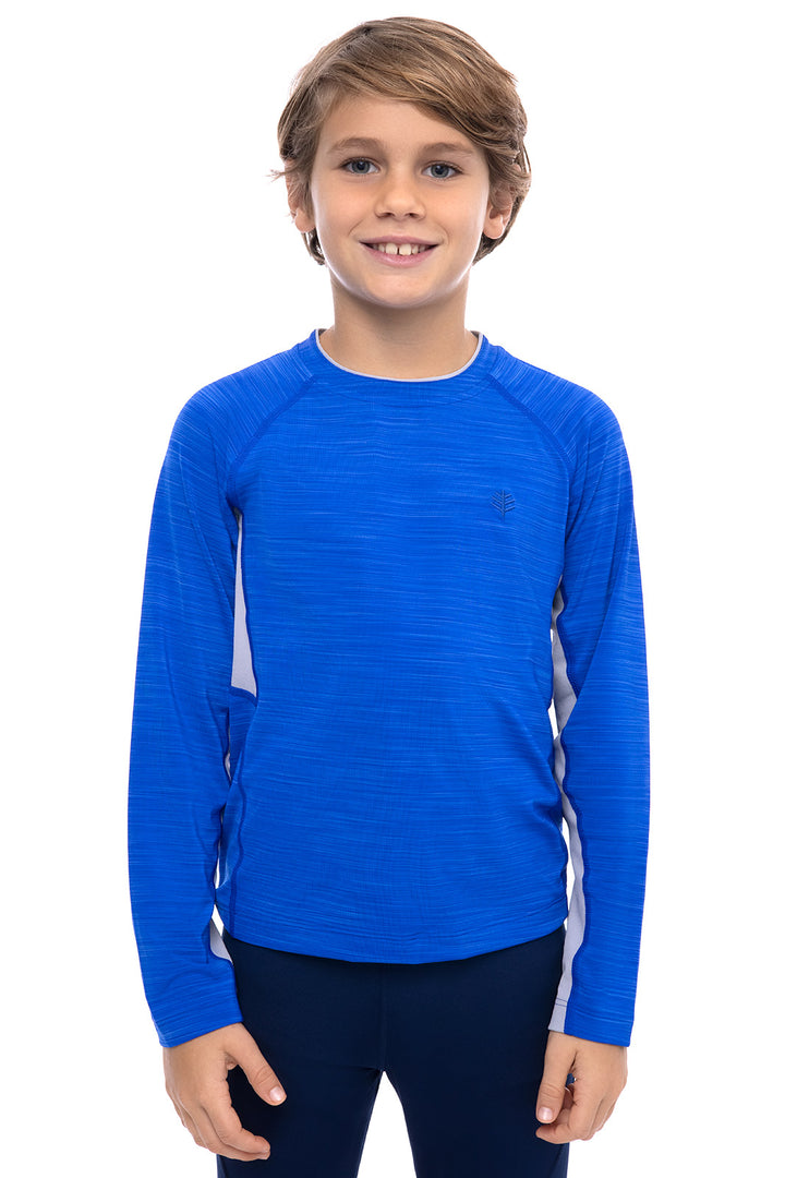 Boy's Ultimate Long Sleeve Rash Guard | Cobalt Line