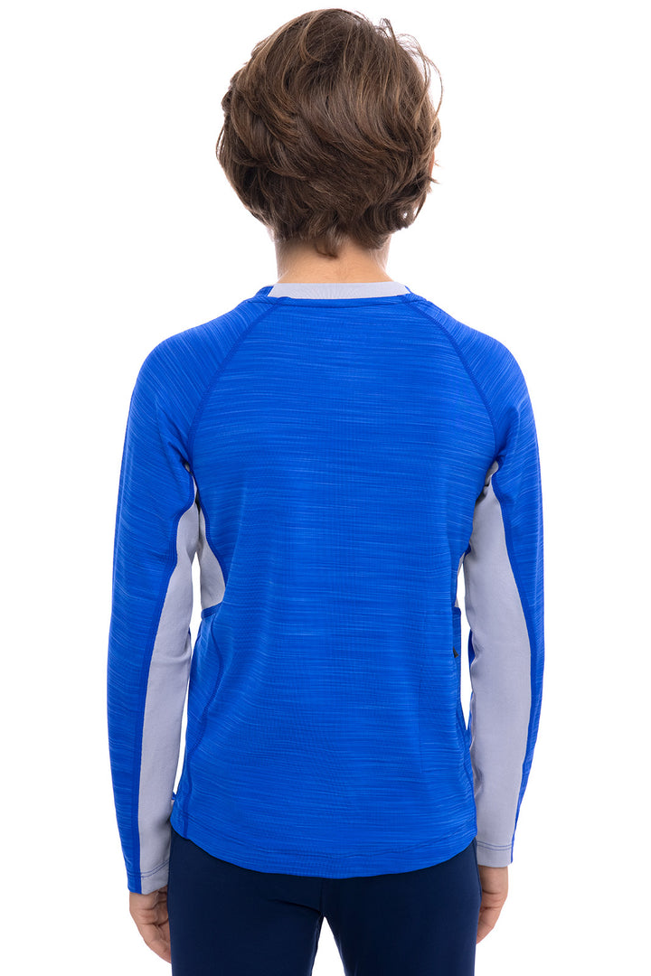 Boy's Ultimate Long Sleeve Rash Guard | Cobalt Line