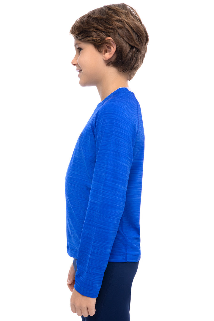 Boy's Ultimate Long Sleeve Rash Guard | Cobalt Line