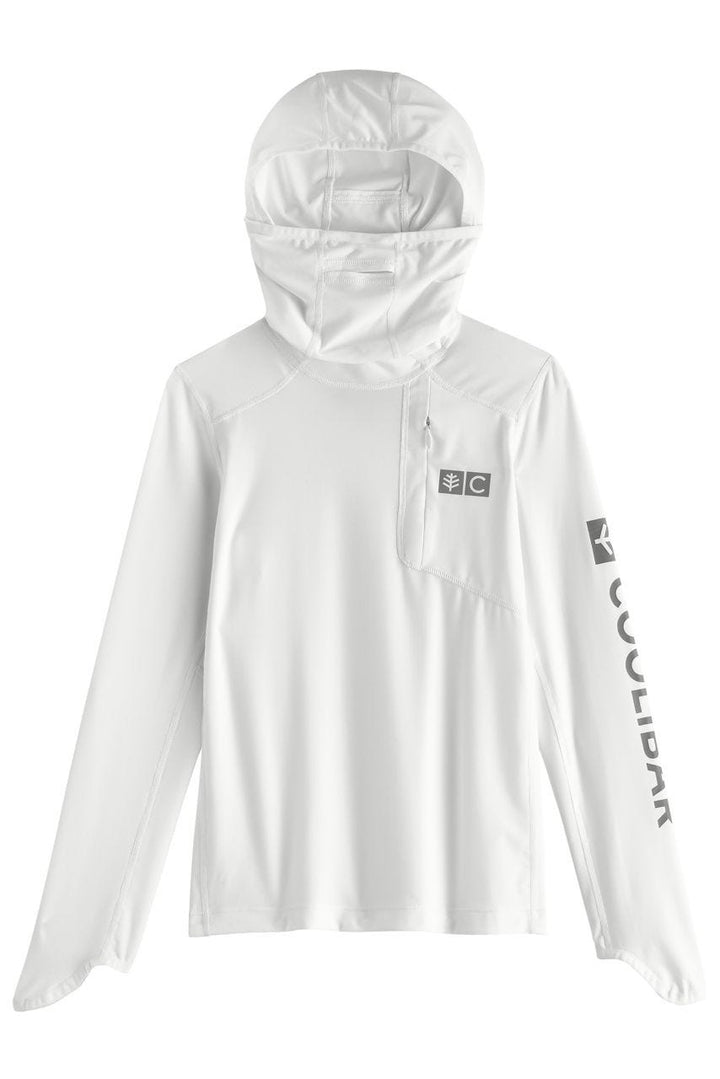 Kid's Andros Fishing Hoodie | White