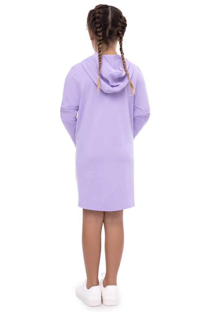 Girl's Catalina Beach Cover-Up Dress | Soph Lilac