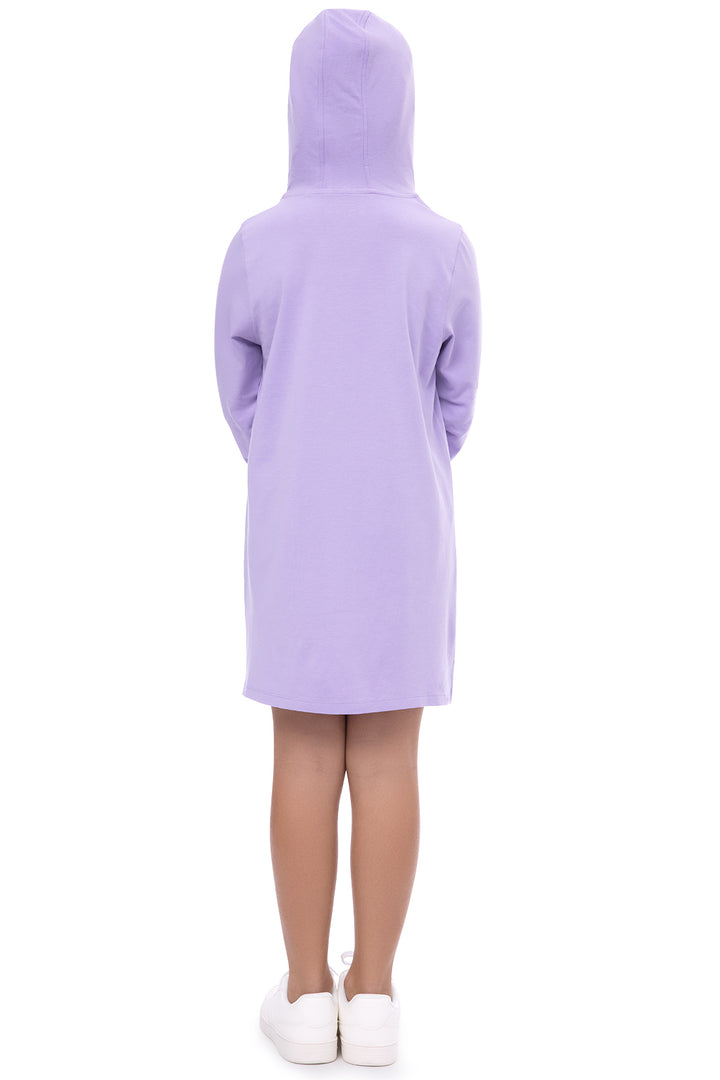 Girl's Catalina Beach Cover-Up Dress | Soph Lilac