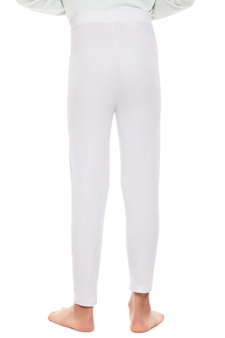 Kid's Monterey Summer Leggings | White