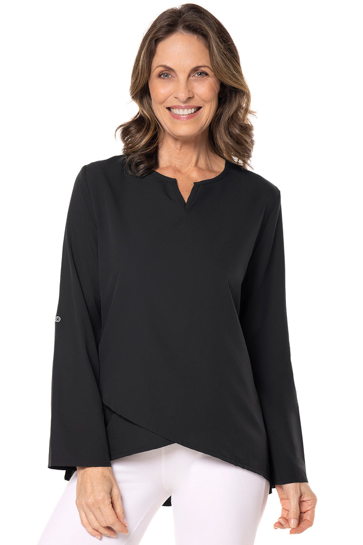 Women's Santa Barbara Tunic Top | Black