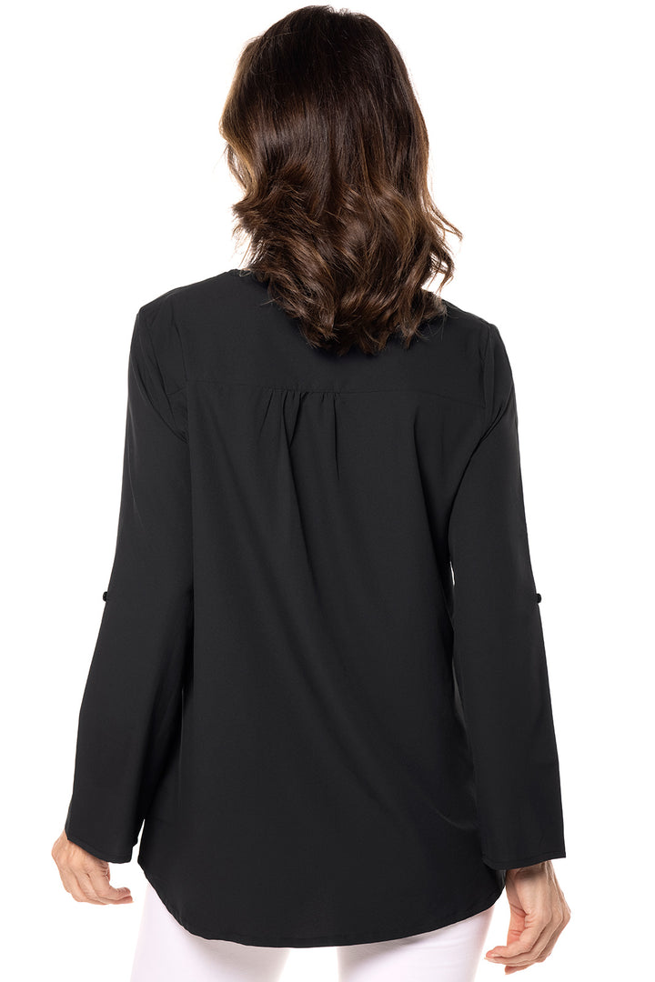 Women's Santa Barbara Tunic Top | Black