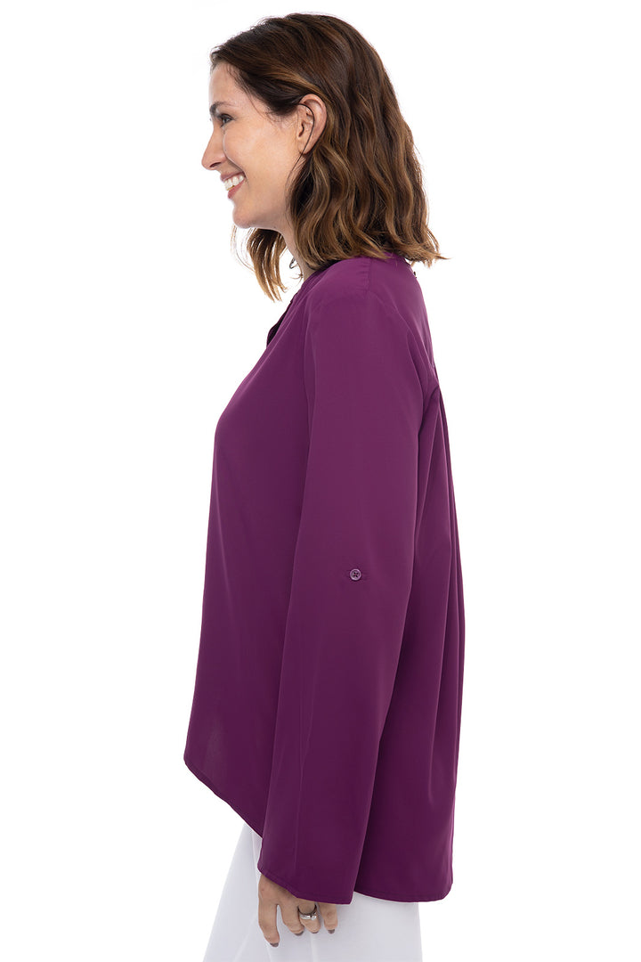 Women's Santa Barbara Tunic Top | Rich Plum