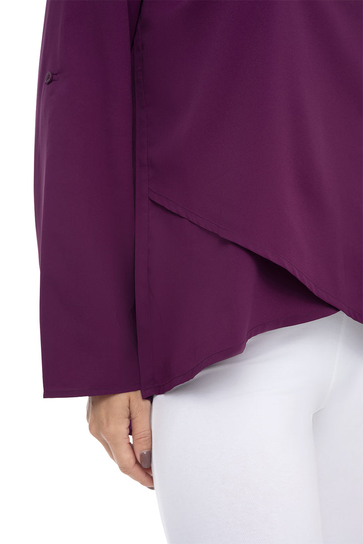 Women's Santa Barbara Tunic Top | Rich Plum