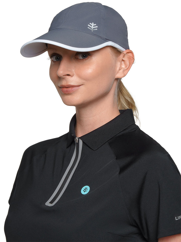 Unisex Lenny Sport Cap | Carbon/White