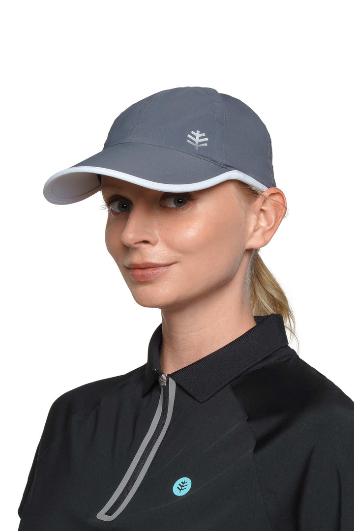 Unisex Lenny Sport Cap | Carbon/White